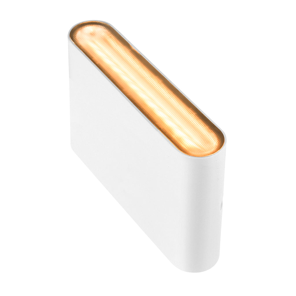 OVAL 14 WL, luminária saliente para a parede 2700/3000 K, 6 W, branco