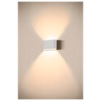 OVAL 14 WL, luminária saliente para a parede 2700/3000 K, 6 W, branco