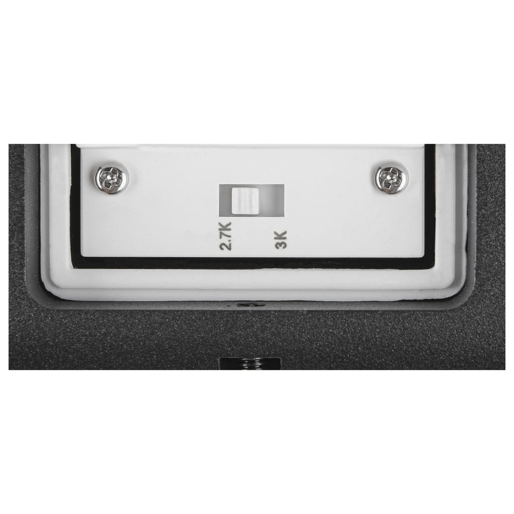 OVAL 18 WL, luminária saliente para a parede 2700/3000 K, 10 W, preto