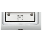 OVAL 18 WL, luminária saliente para a parede 2700/3000 K, 10 W, branco