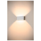 OVAL 18 WL, luminária saliente para a parede 2700/3000 K, 10 W, branco