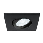UNIVERSAL DOWNLIGHT Tampa, para Downlight IP20, articulada, quadrada, preto