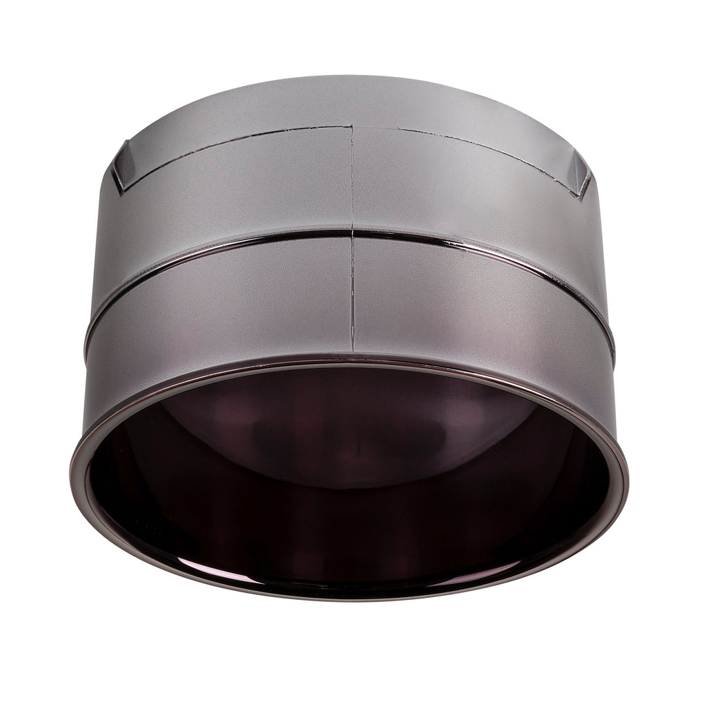 ASTO TUBE, refletor, preto brilhante/cromado
