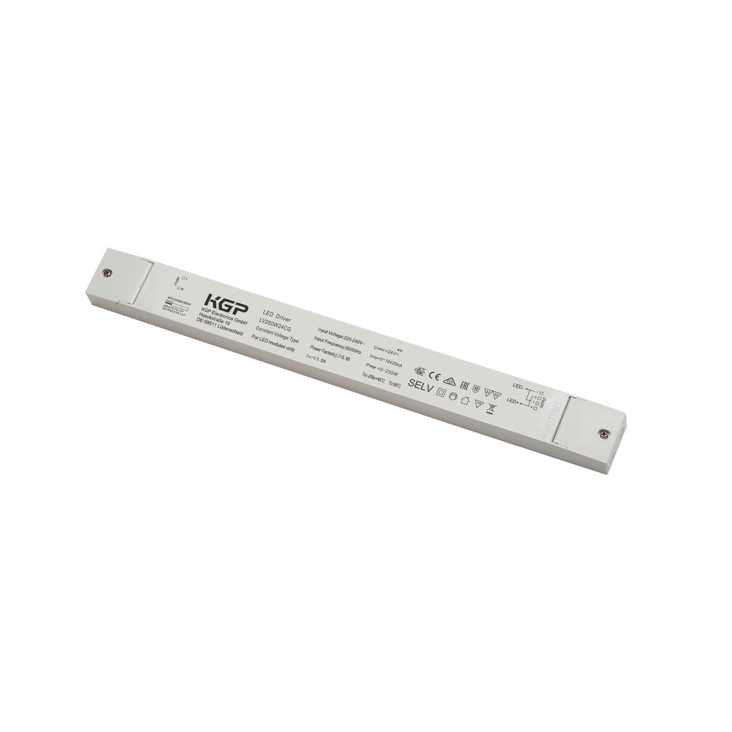 Netzteile - Fonte de alimentação LED 250 W 24 V branco