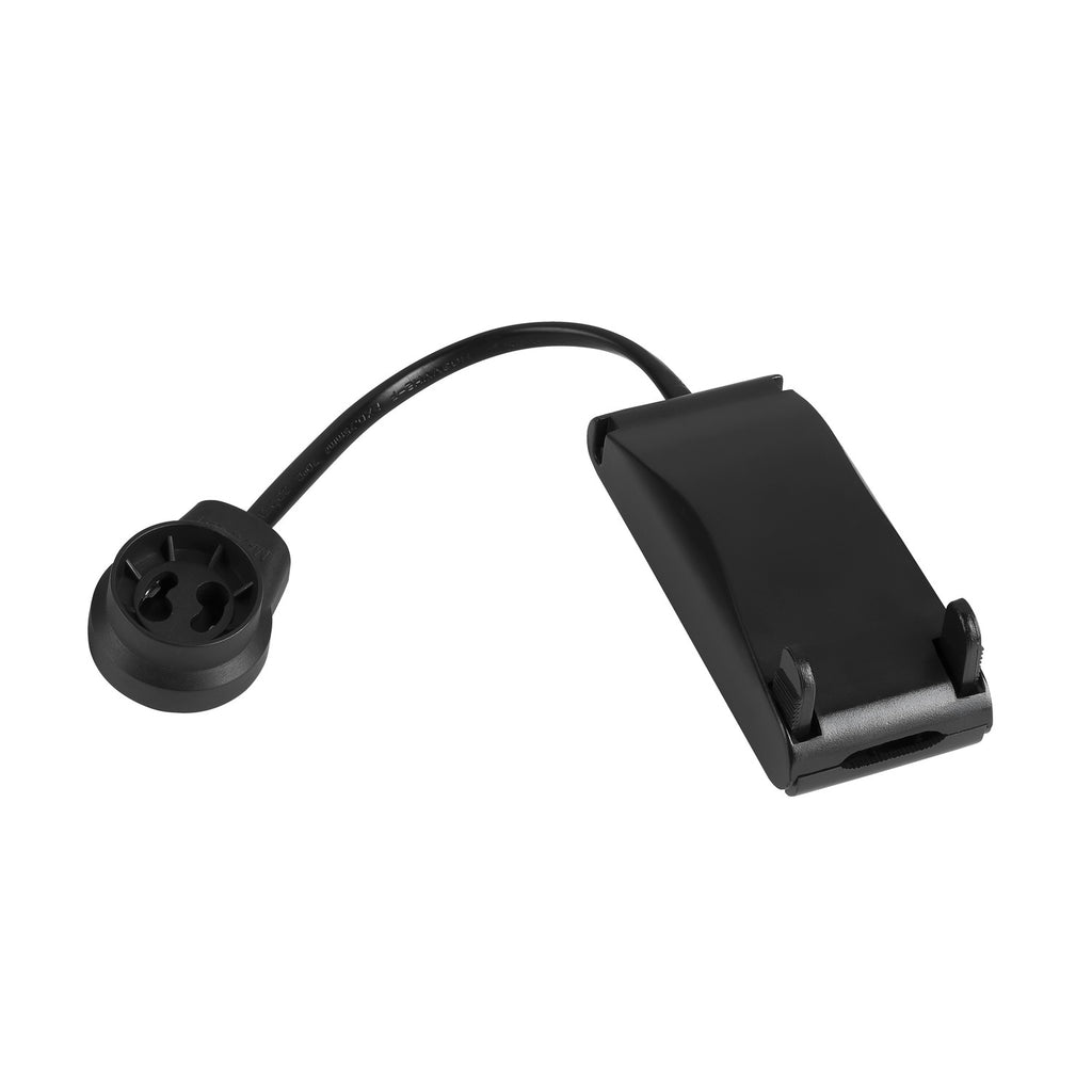 Zubehör (universal) - Casquilho GU10, para fonte de luz LED (máx. 10 W) com caixa de instalação rápida e alívio de tensão
