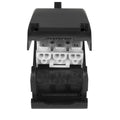 Zubehör (universal) - Casquilho GU10, para fonte de luz LED (máx. 10 W) com caixa de instalação rápida e alívio de tensão
