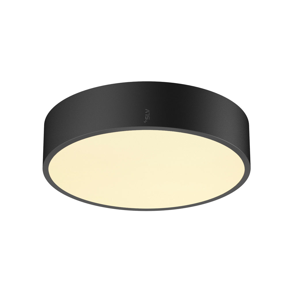 MEDO® PRO 30, luminária saliente para parede e teto, redondo, 3000/4000 K, 10 W, DALI, Touch, 70°, UGR <19, preto