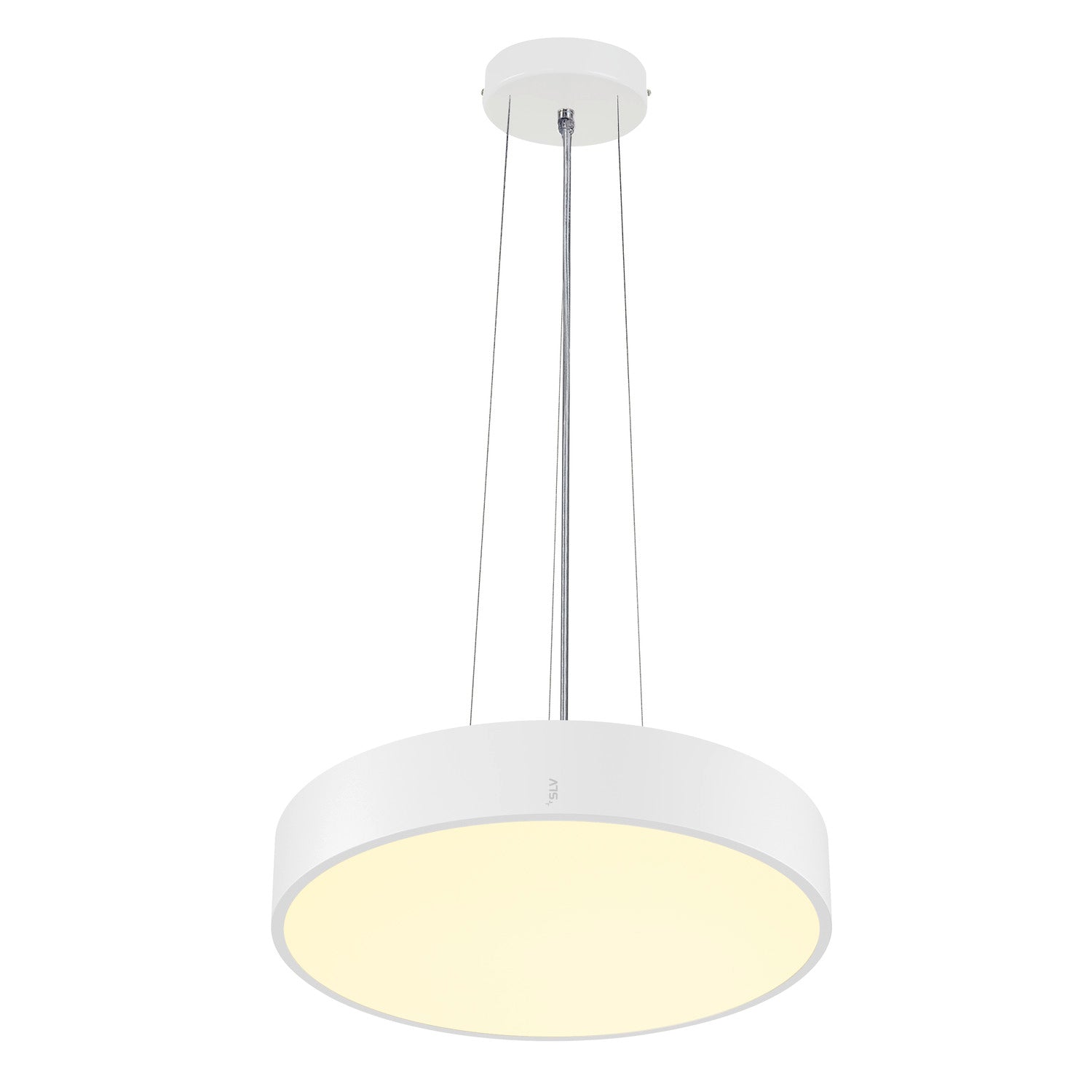 MEDO® PRO 40, luminária saliente para parede e teto, redondo, 3000/4000 K, 19 W, DALI, Touch, 80°, UGR <19, branco