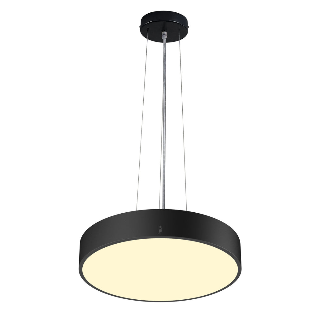 MEDO® PRO 40, luminária saliente para parede e teto, redondo, 3000/4000 K, 19 W, secção de fase, 110°, preto