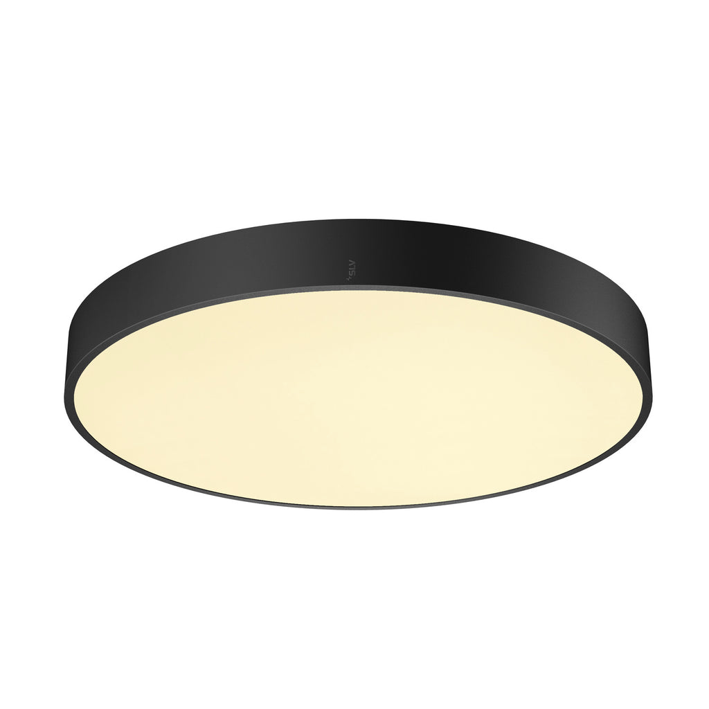 MEDO® PRO 60, luminária saliente para parede e teto, redondo, 3000/4000 K, 39 W, DALI, Touch, 80°, UGR <19, preto