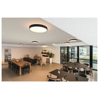MEDO® PRO 60, luminária saliente para parede e teto, redondo, 3000/4000 K, 39 W, DALI, Touch, 110°, preto