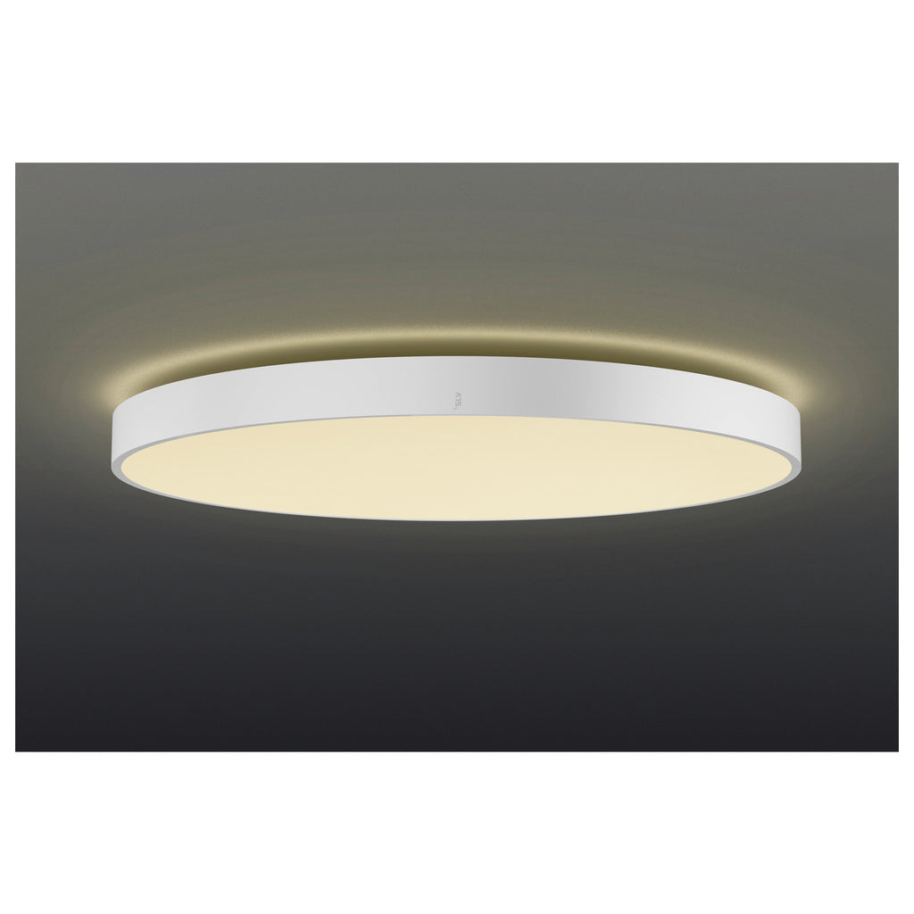 MEDO® PRO 90, luminária saliente para teto, redondo, 3000/4000 K, 74 W, secção de fase, 80°, UGR <19, branco