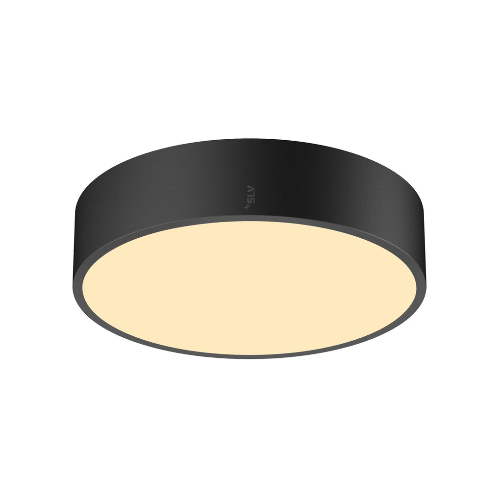 MEDO® 30, luminária saliente para parede e teto, redondo, 2700/3000/4000 K, 12 W, secção de fase, 110°, preto