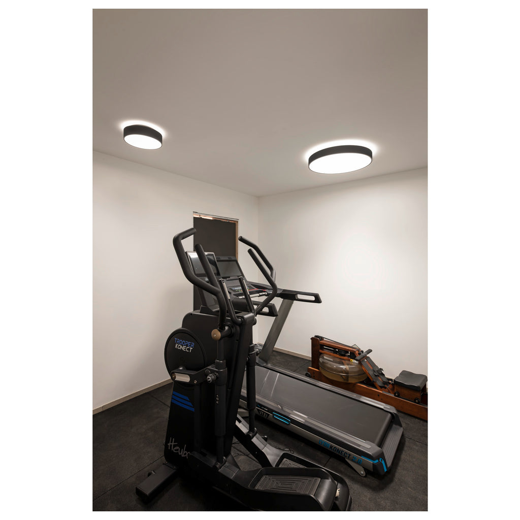 MEDO® 60, luminária saliente para parede e teto, redondo, 2700/3000/4000 K, 39 W, secção de fase, 110°, preto