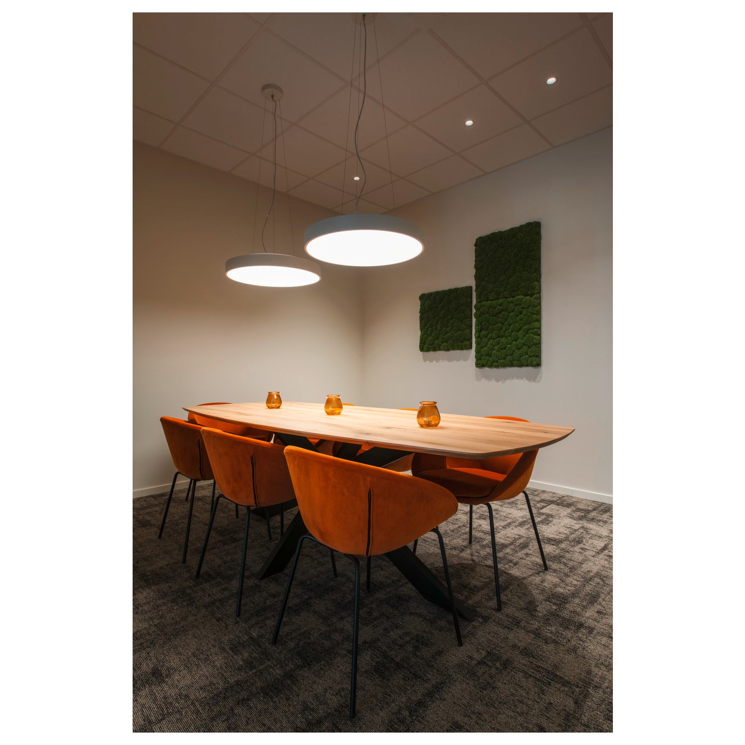 MEDO® 60, luminária saliente para parede e teto, redondo, 2700/3000/4000 K, 39 W, secção de fase, 110°, branco