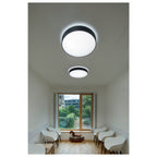 MEDO® 90, luminária saliente para teto, redondo, 2700/3000/4000 K, 79 W, secção de fase, 110°, preto