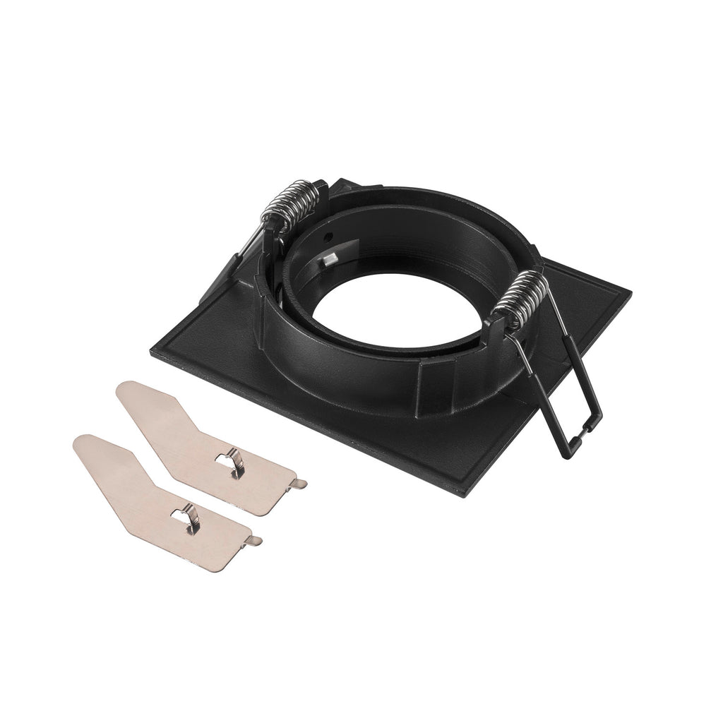 NEW TRIA® 68, aro para encastrar no teto, C: 8,2 L: 8,2 A: 2,6 cm, IP 20, preto