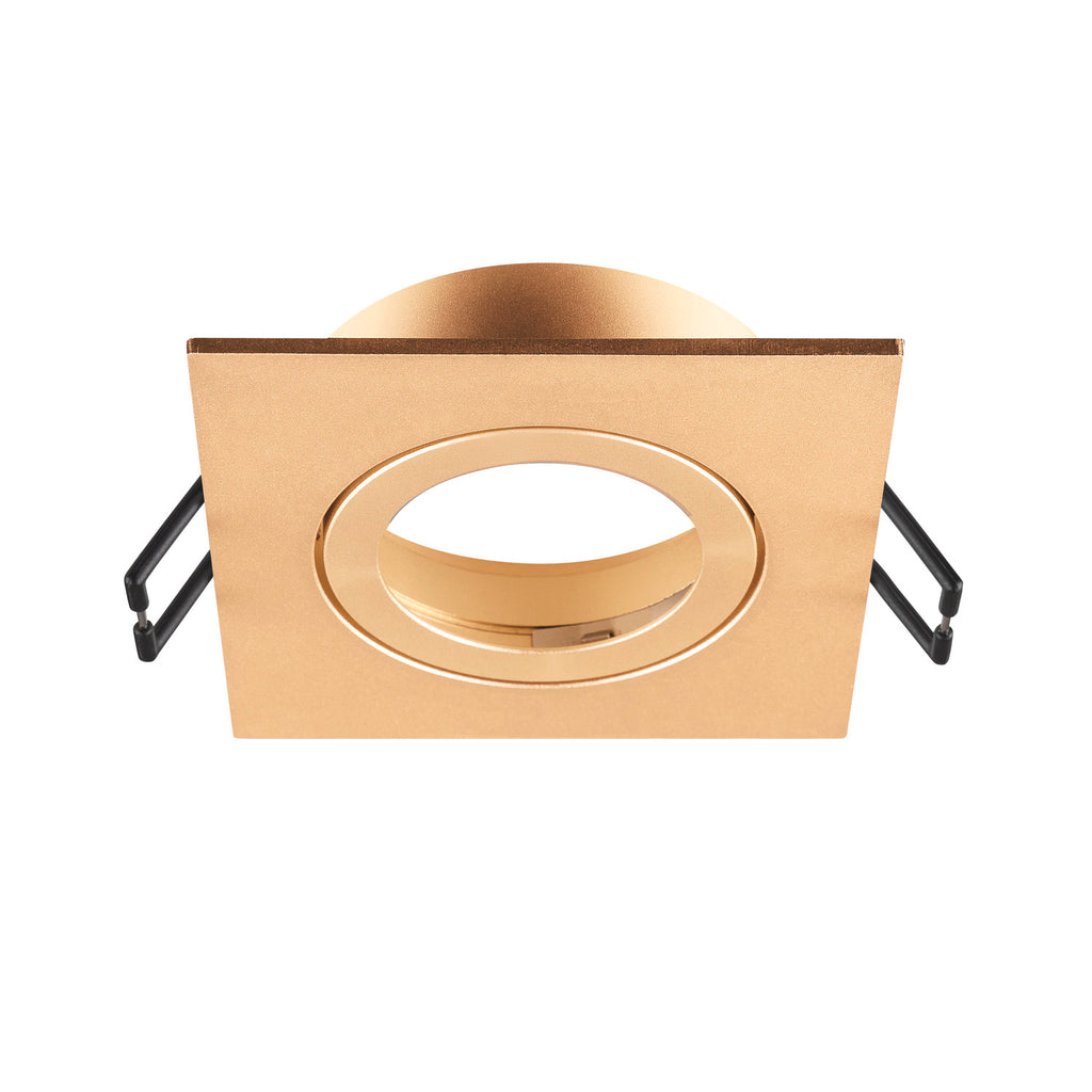 NEW TRIA® 68, aro para encastrar no teto, C: 8,2 L: 8,2 A: 2,6 cm, IP 20, ouro rosa