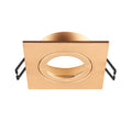 NEW TRIA® 68, aro para encastrar no teto, C: 8,2 L: 8,2 A: 2,6 cm, IP 20, ouro rosa