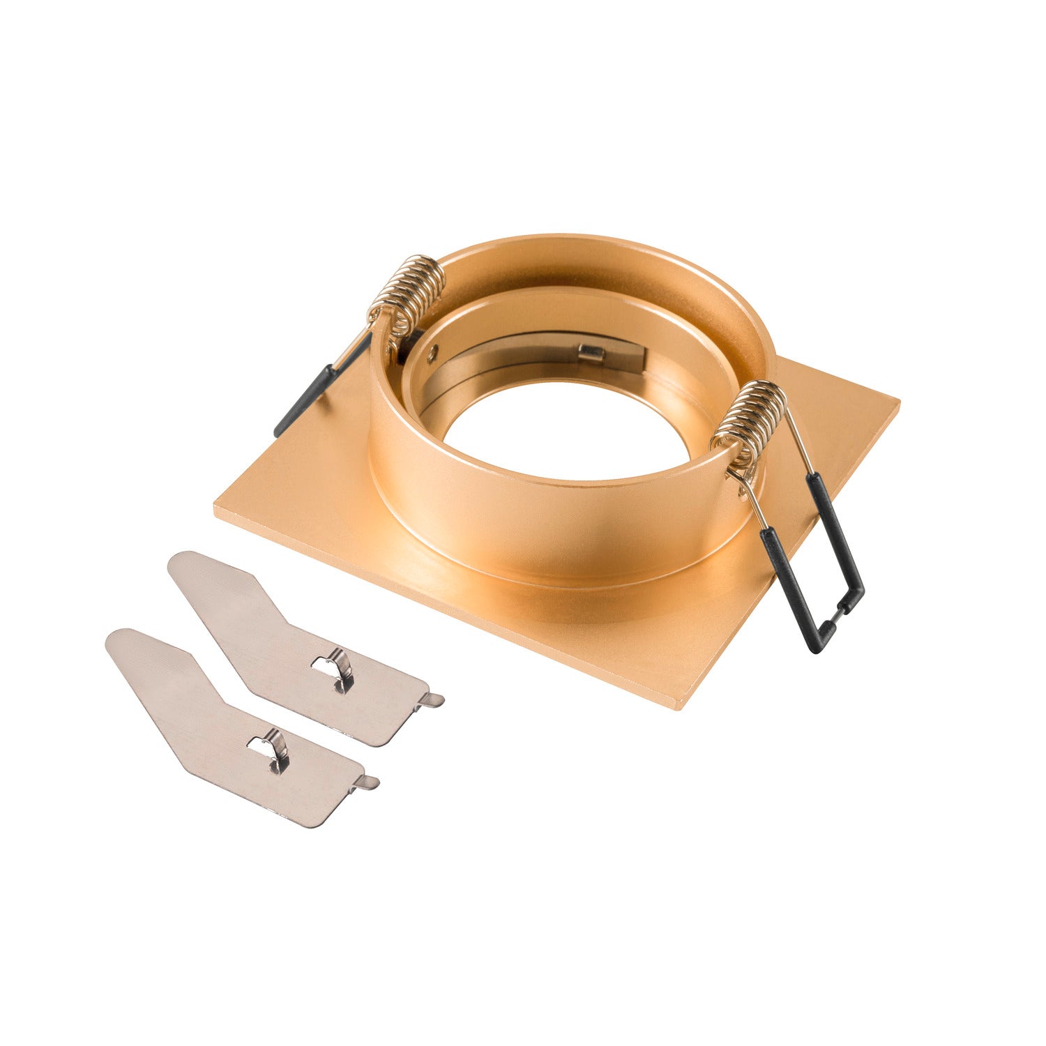 NEW TRIA® 68, aro para encastrar no teto, C: 8,2 L: 8,2 A: 2,6 cm, IP 20, ouro rosa