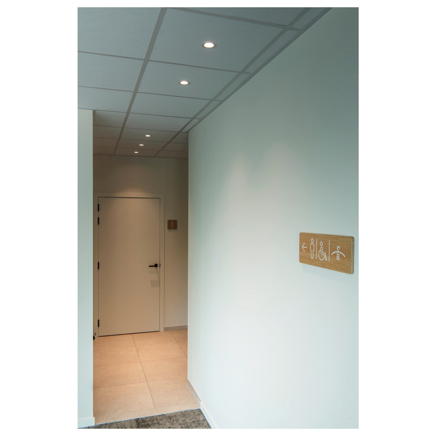 NEW TRIA® 68, aro para encastrar no teto, D: 8,2 A: 2,6 cm, IP 20, branco