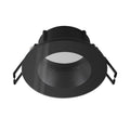 NEW TRIA® 68, aro para encastrar no teto, D: 8,3 A: 3,55 cm, IP 65, incl. vidro, preto