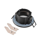 NEW TRIA® 68, aro para encastrar no teto, D: 8,3 A: 3,55 cm, IP 65, incl. vidro, preto