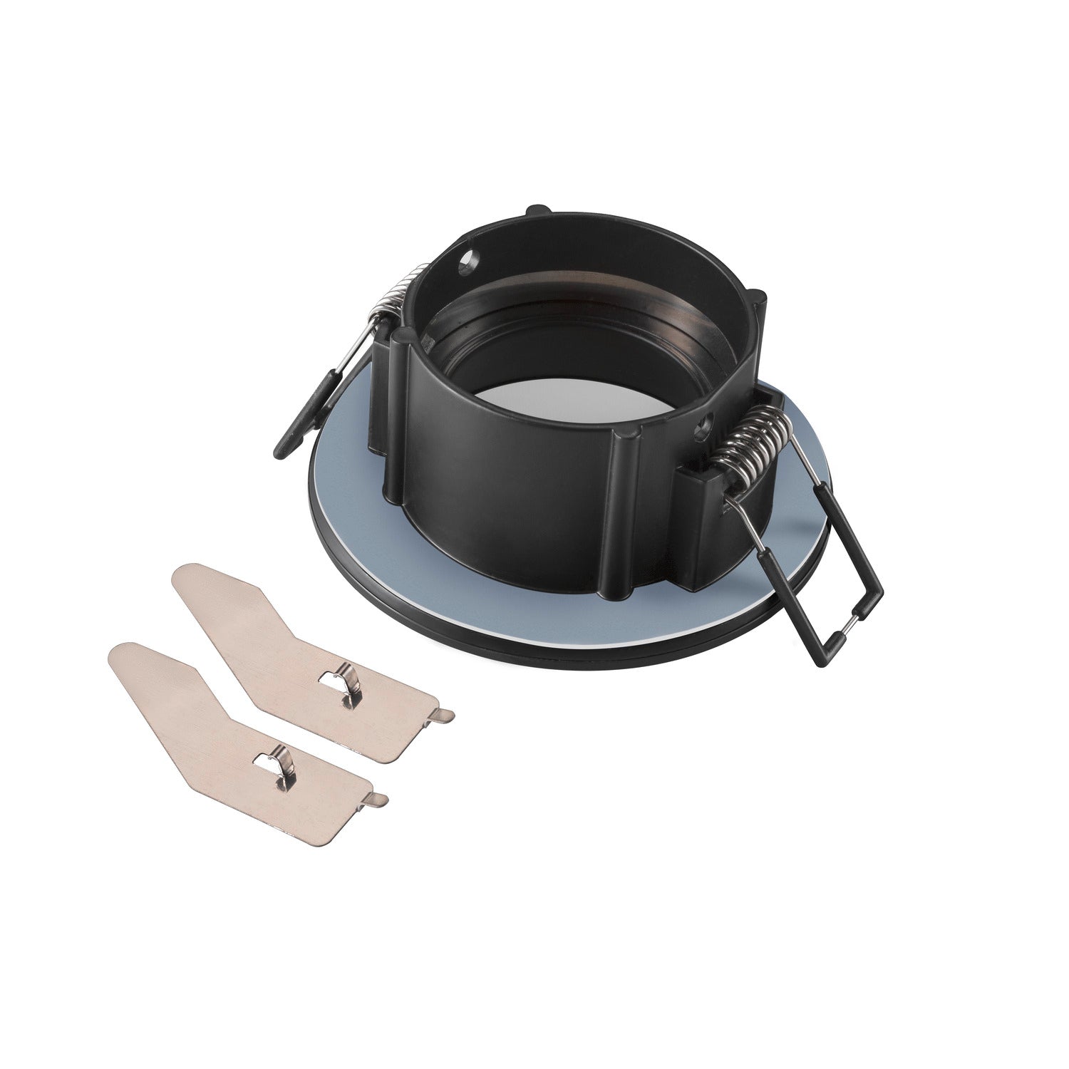 NEW TRIA® 68, aro para encastrar no teto, D: 8,3 A: 3,55 cm, IP 65, incl. vidro, preto