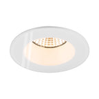 NEW TRIA® 68, aro para encastrar no teto, D: 8,3 A: 3,55 cm, IP 65, incl. vidro, branco