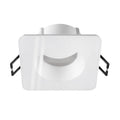 NEW TRIA® 68, aro para encastrar no teto, C: 8,3 L: 8,3 A: 3,55 cm, IP 65, incl. vidro, branco