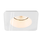 NEW TRIA® 68, aro para encastrar no teto, C: 8,3 L: 8,3 A: 3,55 cm, IP 65, incl. vidro, branco