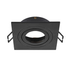 NEW TRIA® 75, aro para encastrar no teto, C: 9 L: 9 A: 2,6 cm, IP 20, preto
