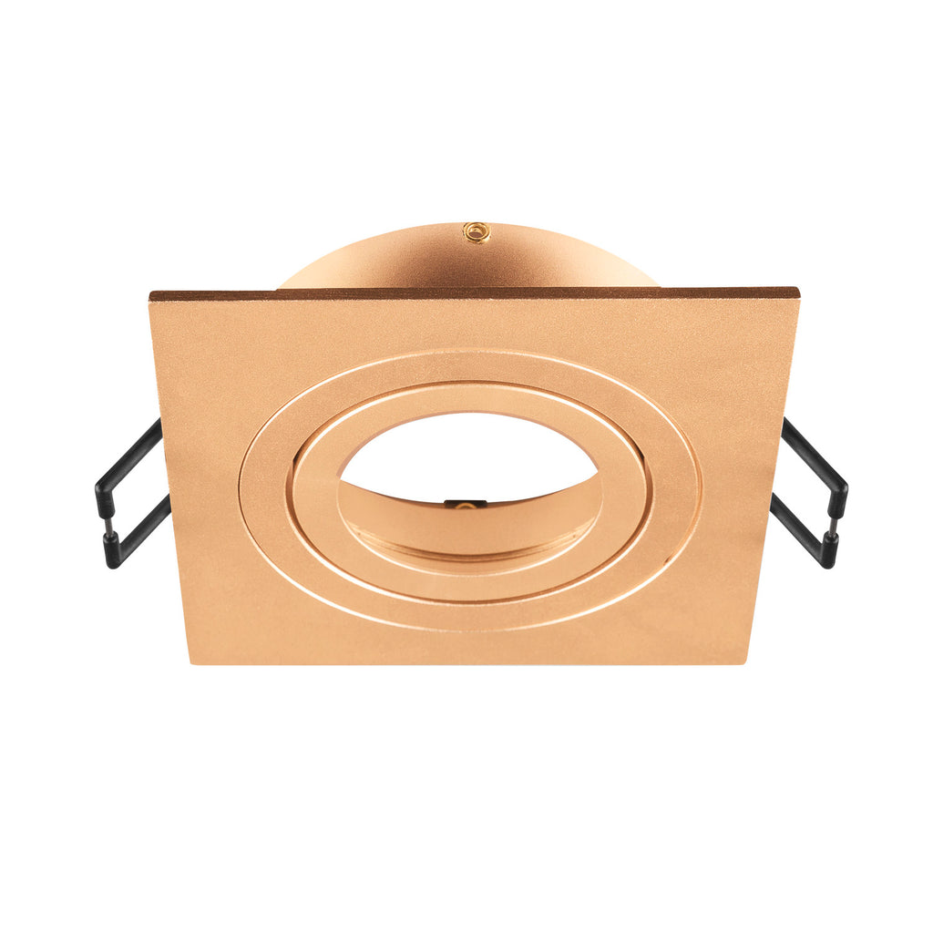 NEW TRIA® 75, aro para encastrar no teto, C: 9 L: 9 A: 2,6 cm, IP 20, ouro rosa