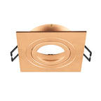 NEW TRIA® 75, aro para encastrar no teto, C: 9 L: 9 A: 2,6 cm, IP 20, ouro rosa