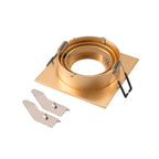 NEW TRIA® 75, aro para encastrar no teto, C: 9 L: 9 A: 2,6 cm, IP 20, ouro rosa