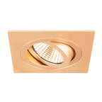 NEW TRIA® 75, aro para encastrar no teto, C: 9 L: 9 A: 2,6 cm, IP 20, ouro rosa