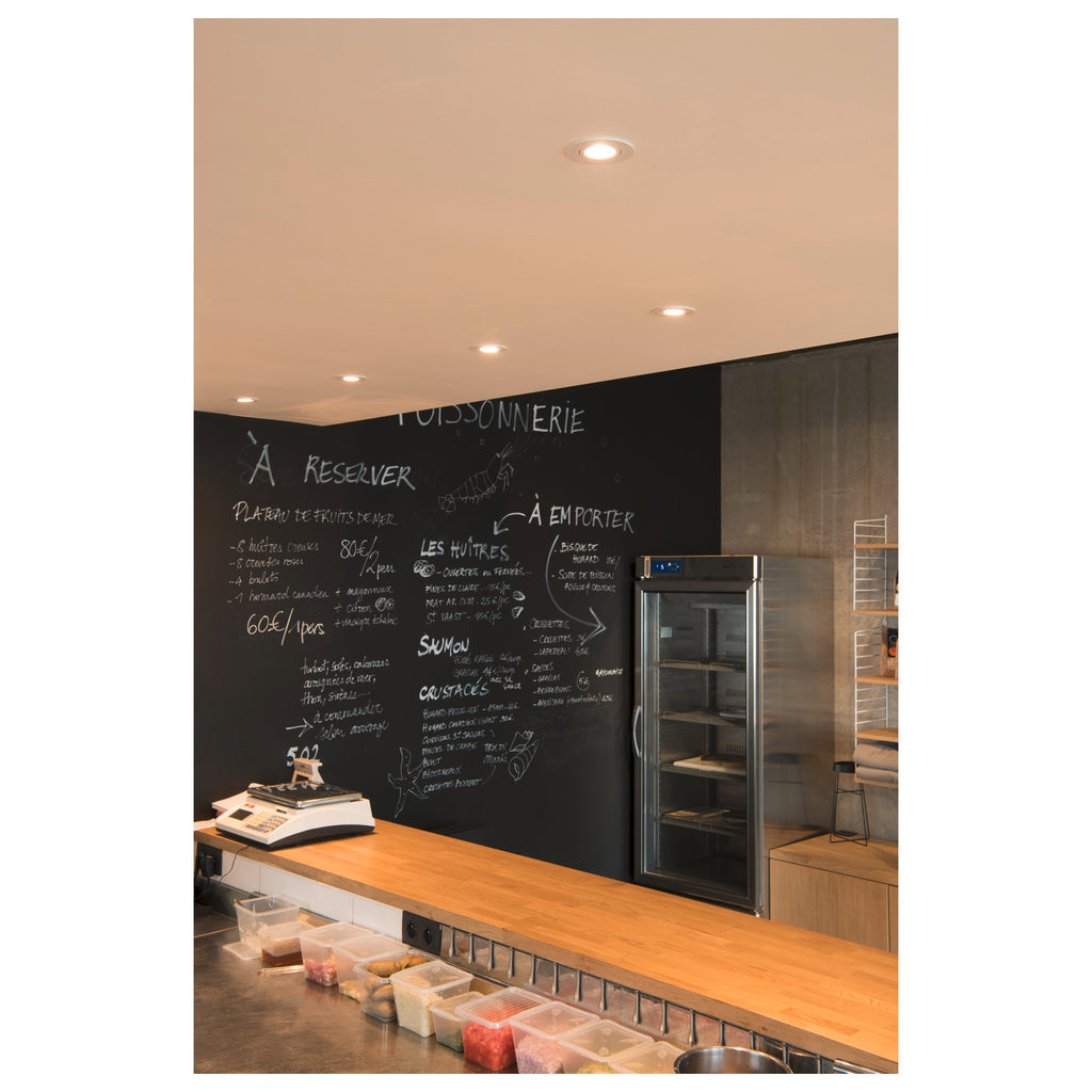 Zubehör (universal) - Casquilho GU10, para fonte de luz LED (máx. 10 W) com caixa de instalação rápida e alívio de tensão