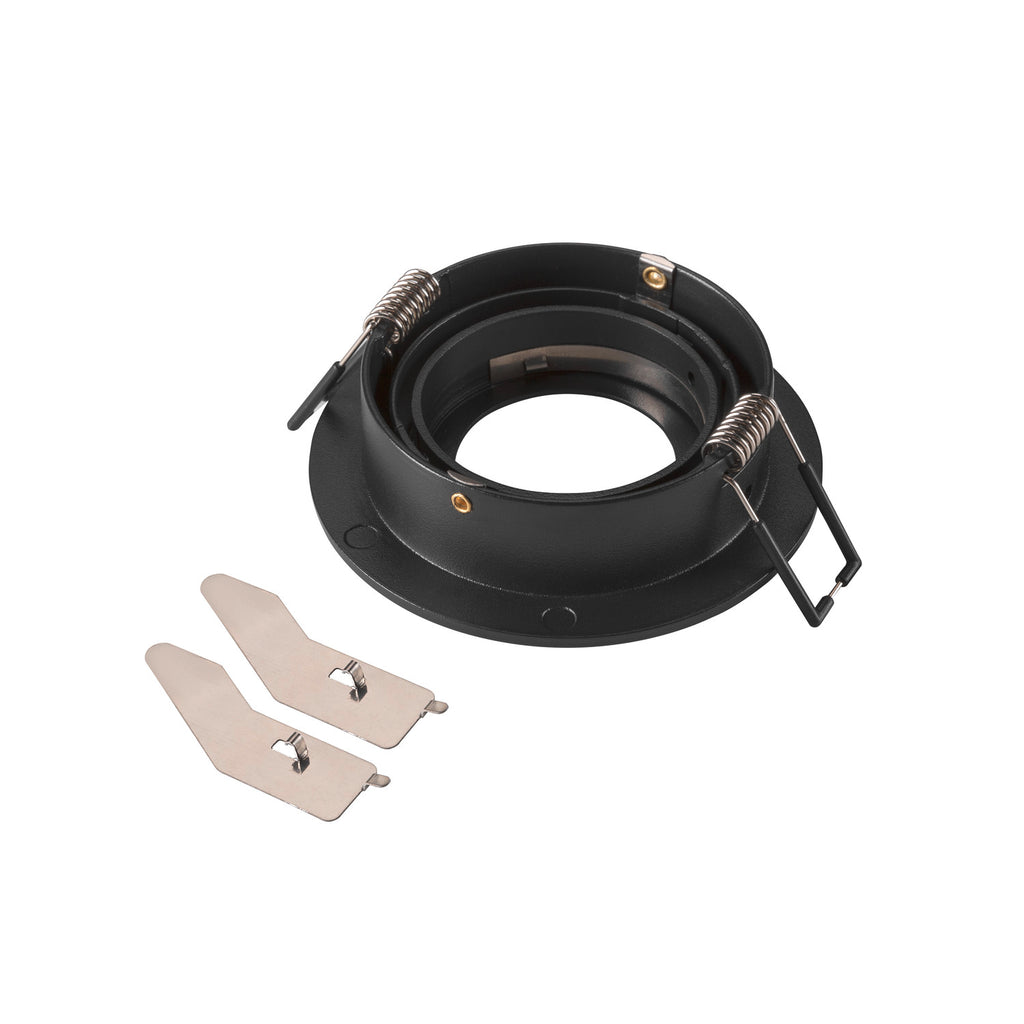 NEW TRIA® 75, aro para encastrar no teto, D: 9,3 A: 2,6 cm, IP 20, preto