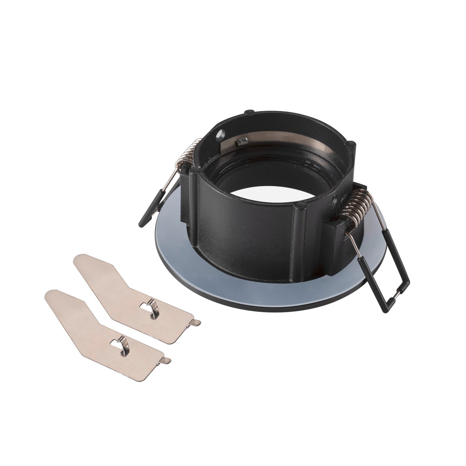 NEW TRIA® 68, aro para encastrar no teto, D: 8,2 A: 3,4 cm, IP 65, preto