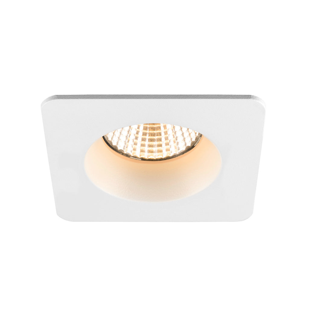 NEW TRIA® 68, aro para encastrar no teto, C: 8,2 L: 8,2 A: 3,4 cm, IP 65, branco