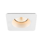 NEW TRIA® 68, aro para encastrar no teto, C: 8,2 L: 8,2 A: 3,4 cm, IP 65, branco