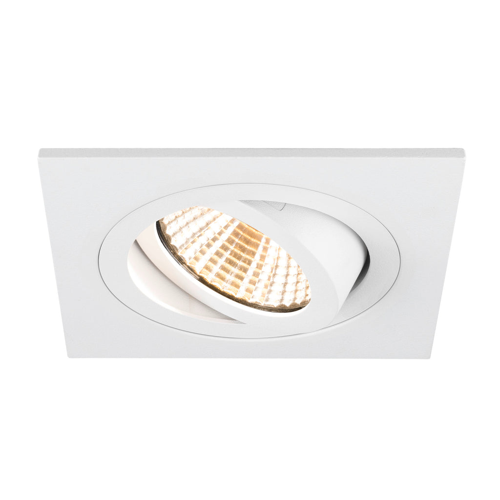 NEW TRIA® 75, aro para encastrar no teto, C: 9 L: 9 A: 2,6 cm, IP 20, branco