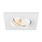 NEW TRIA® 75, aro para encastrar no teto, C: 9 L: 9 A: 2,6 cm, IP 20, branco