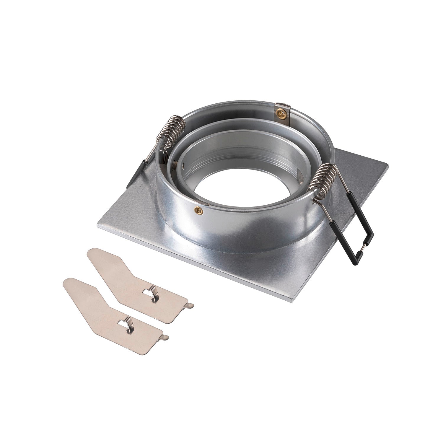 NEW TRIA® 75, aro para encastrar no teto, C: 9 L: 9 A: 2,6 cm, IP 20, alumínio