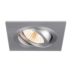 NEW TRIA® 75, aro para encastrar no teto, C: 9 L: 9 A: 2,6 cm, IP 20, alumínio