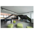 NOBLO® SPOT, 3~ Spot, redondo, 2000-3000 K, 8,4 W, Dim-to-Warm, secção de fase, 36°, preto