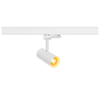 NOBLO® SPOT, 3~ Spot, redondo, 2000-3000 K, 8,4 W, Dim-to-Warm, secção de fase, 36°, branco