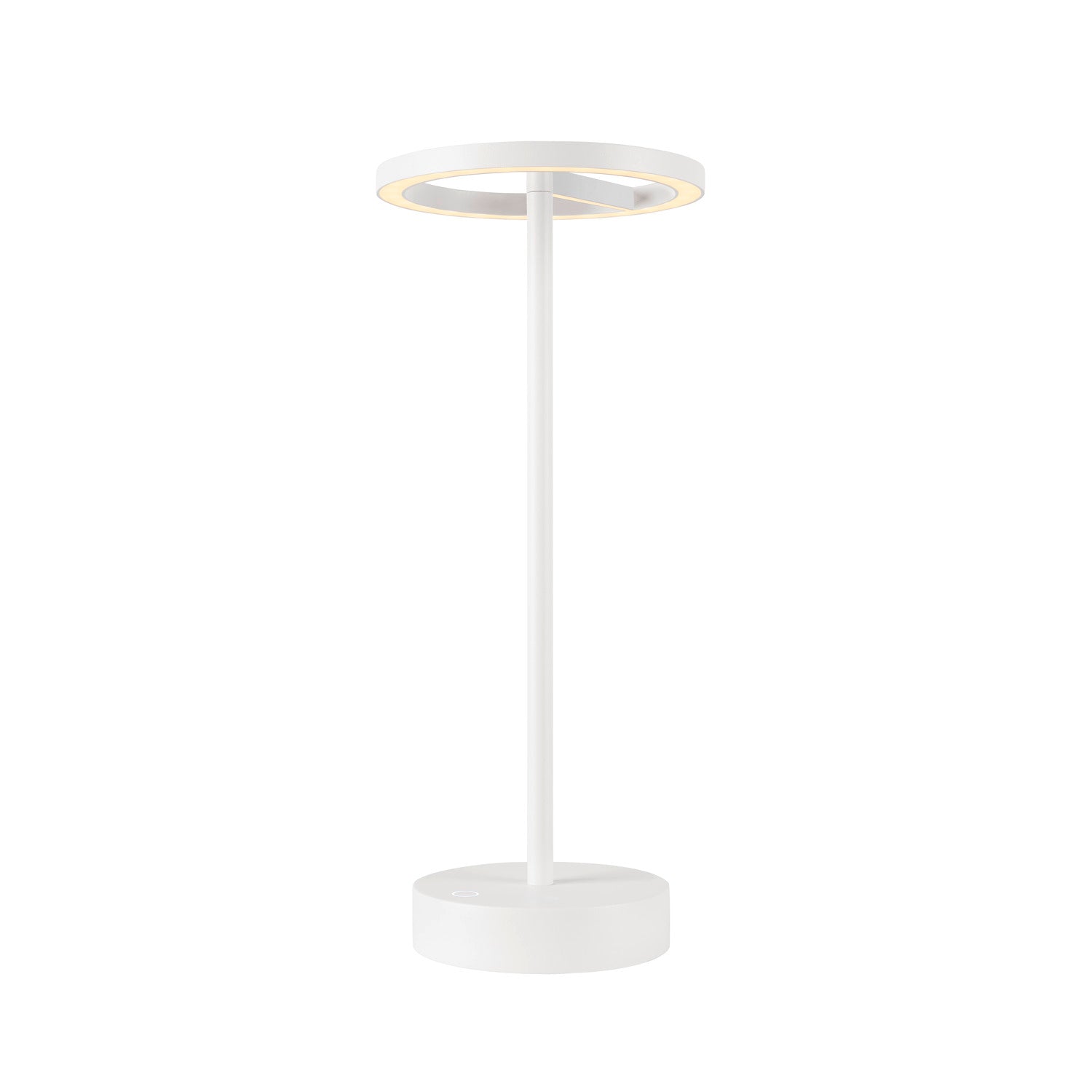 VINOLINA ONE, luminária de mesa, bateria, IP54, 2700 K, TOUCH, branco