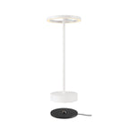 VINOLINA ONE, luminária de mesa, bateria, IP54, 2700 K, TOUCH, branco