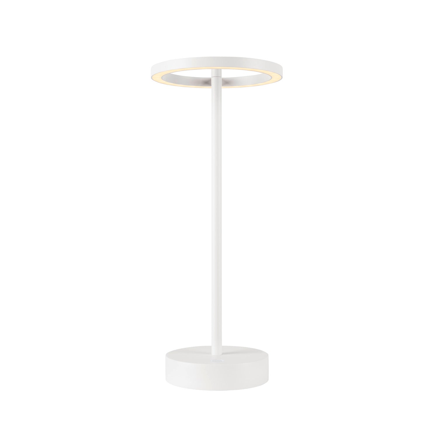 VINOLINA ONE, luminária de mesa, bateria, IP54, 2700 K, TOUCH, branco